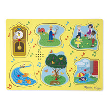 Load image into Gallery viewer, Melissa and Doug- Nursey Rhymes (1) Sound Puzzle