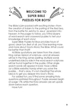 Load image into Gallery viewer, Super Bible Puzzles
