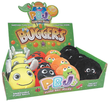 Load image into Gallery viewer, PBJ's - Plush Ball Jellies- Buggers