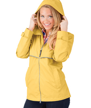 Load image into Gallery viewer, Charles River-New Englander Rain Jacket-Buttercup-Yellow--Full Zip