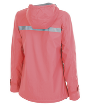Load image into Gallery viewer, Charles River--New Englander Rain Jacket--Full Zip--Coral
