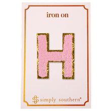Load image into Gallery viewer, Simply Southern Iron On Initial Patches