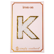 Load image into Gallery viewer, Simply Southern Iron On Initial Patches