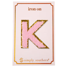 Load image into Gallery viewer, Simply Southern Iron On Initial Patches