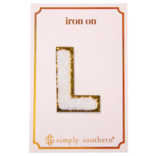 Load image into Gallery viewer, Simply Southern Iron On Initial Patches