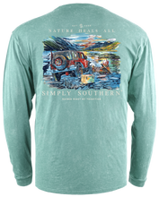 Load image into Gallery viewer, Men's Long Sleeve Simply Color Long Sleeve Tee--MTN--BROOK