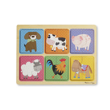 Load image into Gallery viewer, Natural Play Wooden Puzzles
