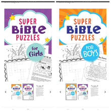 Load image into Gallery viewer, Super Bible Puzzles