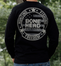 Load image into Gallery viewer, Hunting, Fishing, Freedom-Bone Head Outfitters Tshirt