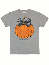 Load image into Gallery viewer, Simply Southern Short Sleeve Tee--Pumpkin--Storm Heather
