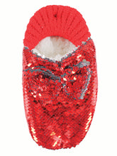 Load image into Gallery viewer, Simply Southern Sequin Slipper Sock
