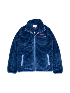 Simply Southern Full Zip Jacket - Simply Soft - Dark Blue