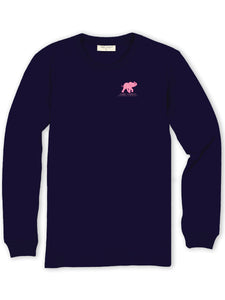 Simply Southern Long Sleeve Tee--Tracker--Bow--Eclipse