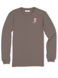 Simply Southern Long Sleeve Tee--Like Me--Mocha