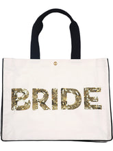 Load image into Gallery viewer, Sequin Square Tote
