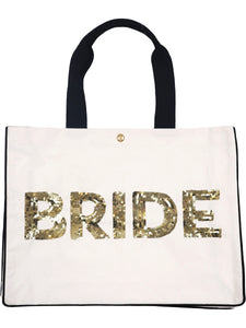 Sequin Square Tote