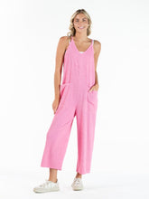 Load image into Gallery viewer, Simply Southern Corded Jumpsuit--Pink
