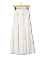 Load image into Gallery viewer, Simply Southern Tiered Maxi Skirt in Pearl
