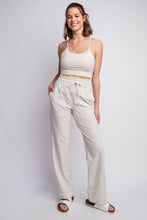 Load image into Gallery viewer, OXFORD ST WOVEN DANCE STUDIO MID RISE FULL LENGTH PANTS BY RAE MODE
