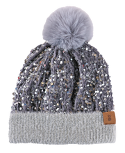 Load image into Gallery viewer, Simply Southern Sequin Beanie
