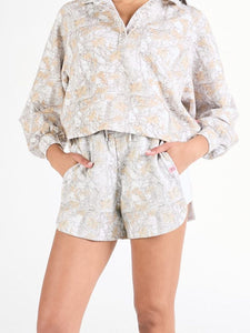Simply Southern Contrast Short