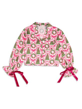 Load image into Gallery viewer, Simply Southern Holiday Pajama Set --Green Trees-- (PJ Set)
