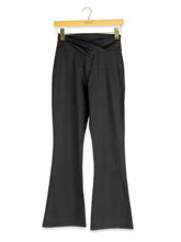 Load image into Gallery viewer, Simply Southern "Lea" Flarred Legging with Crisscross Waistband--Black
