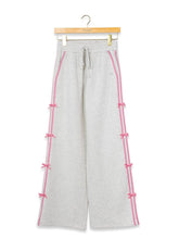 Load image into Gallery viewer, Simply Southern Wide Leg Sweat Pant With Bow Trim

