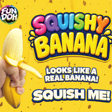 Load image into Gallery viewer, Fun Doh Banana Squishy Stress Relief Toy
