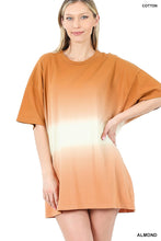 Load image into Gallery viewer, DIP DYE DROP SHOULDER OVERSIZED COTTON TOP

