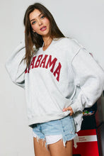 Load image into Gallery viewer, Alabama/AL Reversible Oversized Pullover
