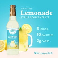 Load image into Gallery viewer, Skinny Mixes - Sugar Free Lemonade Syrup Concentrate
