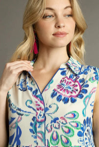 Paisley Print Umgee Dress