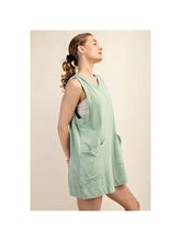 Load image into Gallery viewer, Mint Rae Mode Romper
