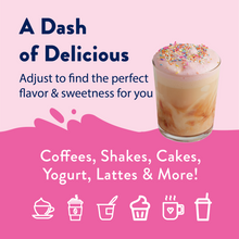 Load image into Gallery viewer, Skinny Mixes Dippin' Dots® Birthday Cake Ice Cream Syrup
