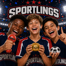 Load image into Gallery viewer, Fun Doh Sports Dumpling Squishy Fidget Toy - 12/Display
