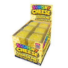 Load image into Gallery viewer, Fun Doh Slow Rise Cheese Squishies
