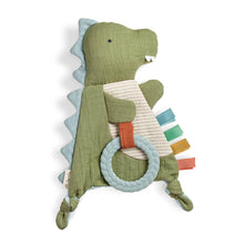 Load image into Gallery viewer, Itzy Ritzy - Bitzy Crinkle™  Dino Sensory Toy with Teether
