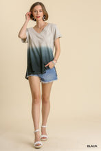 Load image into Gallery viewer, Umgee Distressed Dip Dye Tee
