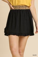 Load image into Gallery viewer, Umgee--Ruffle Hem Black Skirt
