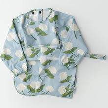 Load image into Gallery viewer, The Grayson Long Sleeve Bib - Hydrangeas
