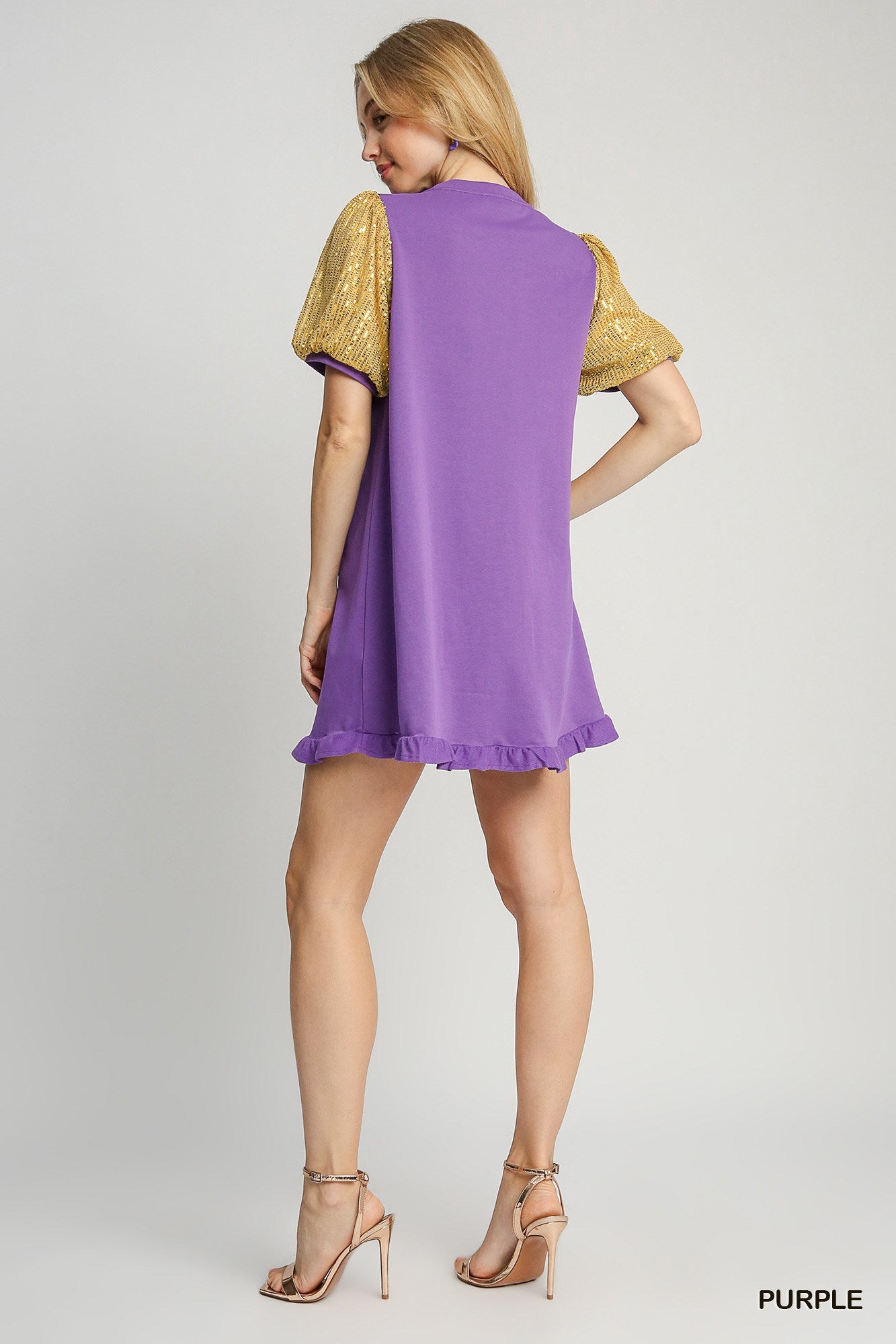 Umgee Sequin Mini Dress GAME DAY STYLE!