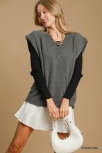 Load image into Gallery viewer, Umgee--Oversized Knit Sleeveless Vest
