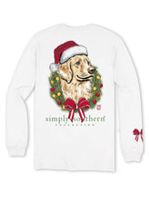 Load image into Gallery viewer, Simply Southern Long Sleeve Tee--Merry Dog--White
