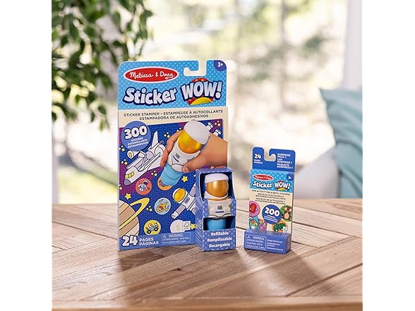 Melissa & Doug Sticker Wow! Astronaut Bundle