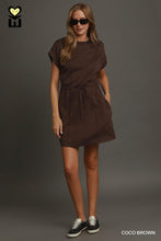 Load image into Gallery viewer, Umgee Coco Brown Luxe Knit Dress
