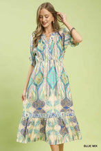 Load image into Gallery viewer, Umgee BOHO Paisley Mix Dress
