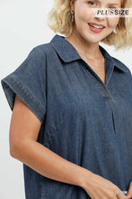Load image into Gallery viewer, Umgee Plus Denim Midi Dress

