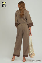 Load image into Gallery viewer, Umgee Cloud Knit Pant--Coco Brown
