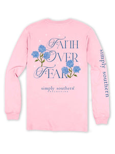 Simply  Southern Long Sleeve Tee--Faith--Candy